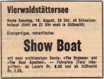 Show Boat - Vierwaldstättersee Luzern